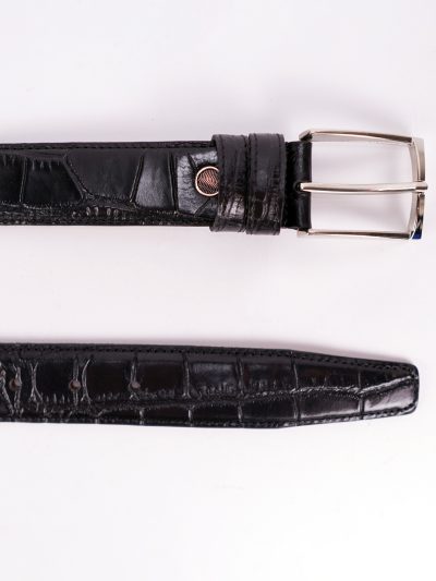 کمربند چرم مشکی کوروکو